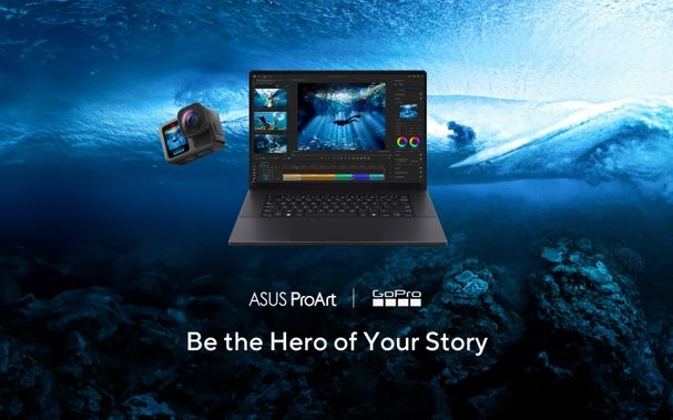ASUS ProArt and GoPro Join Forces to Streamline Creator Workflows with AI